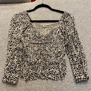 Black & White Urban Outfitters Blouse